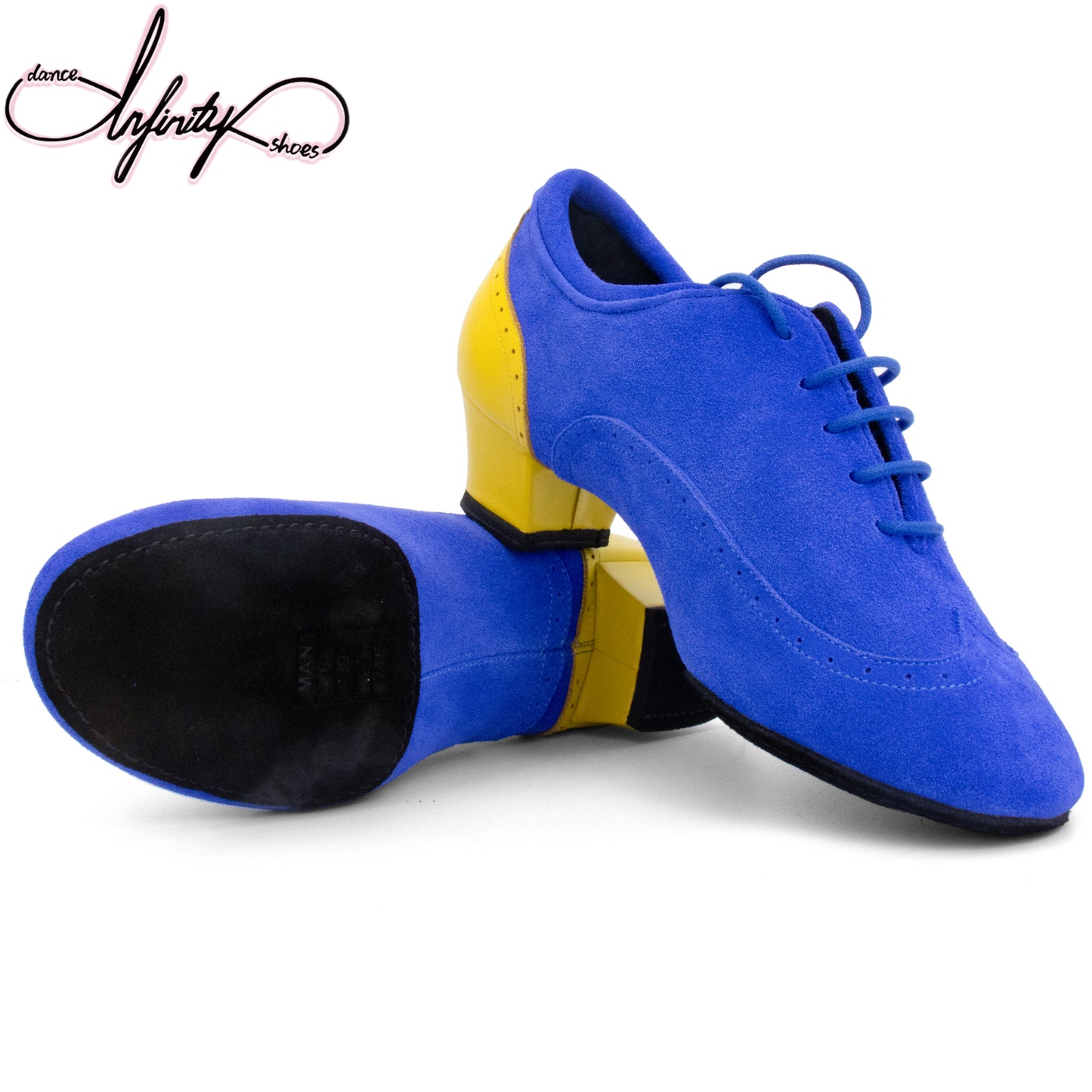 Infinity x Valentin Voronov Men's Latin - Blue/Yellow - ML005